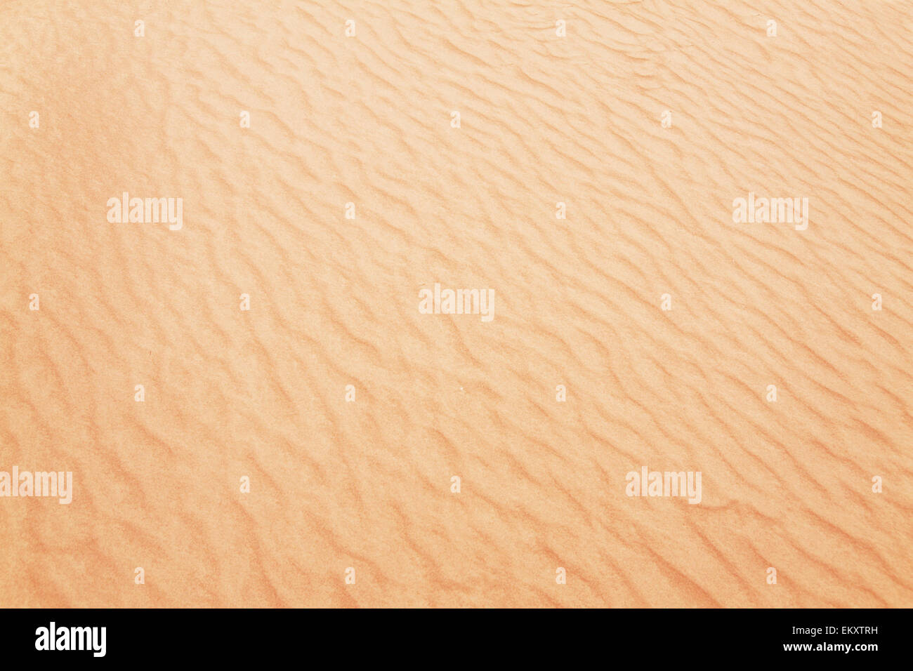 Kräuselt sich Sand Stockfoto