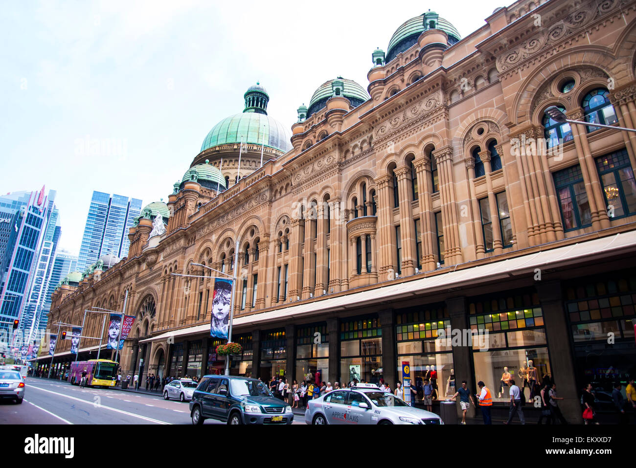 Queen Victoria Building in Sidney, Australien. Stockfoto