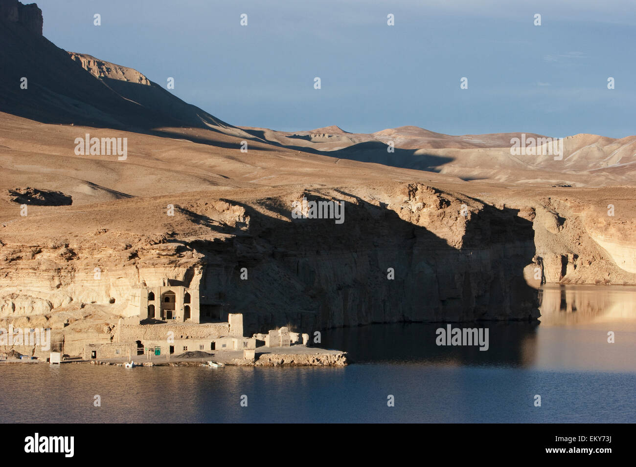 Qadamjoy Shah-ich-Aulia Schrein neben der Band-ich-Haibat (Mutter von Awe), Band-ich-Amir, Bamian Provinz, Afghanistan Stockfoto