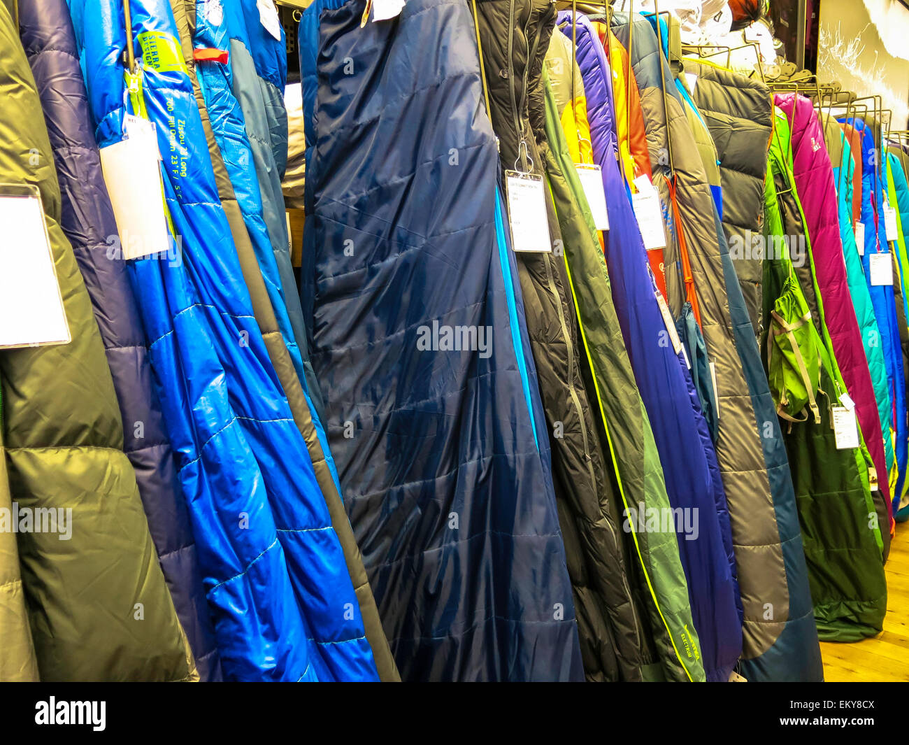 REI Sporting Goods Store, SoHo, NYC Stockfoto