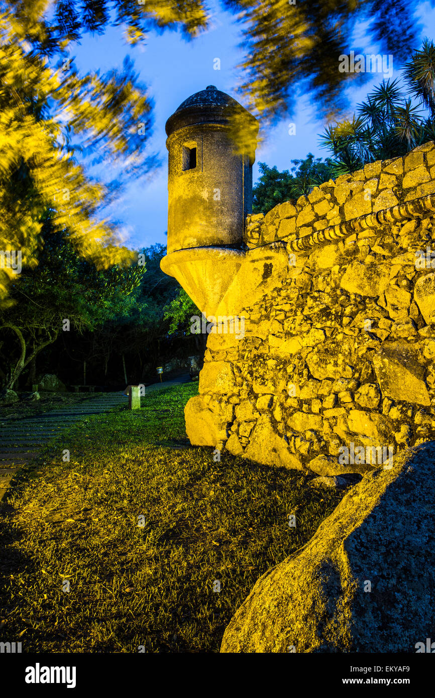 Sao Jose da Ponta Grossa Fortress. Florianopolis, Santa Catarina, Brazil. Stockfoto