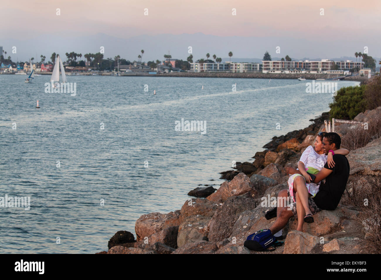 Marina Del Rey, Los Angeles, Kalifornien, USA Stockfoto