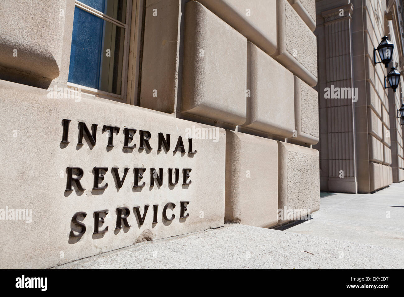 IRS Gebäude - Washington, DC USA Stockfoto