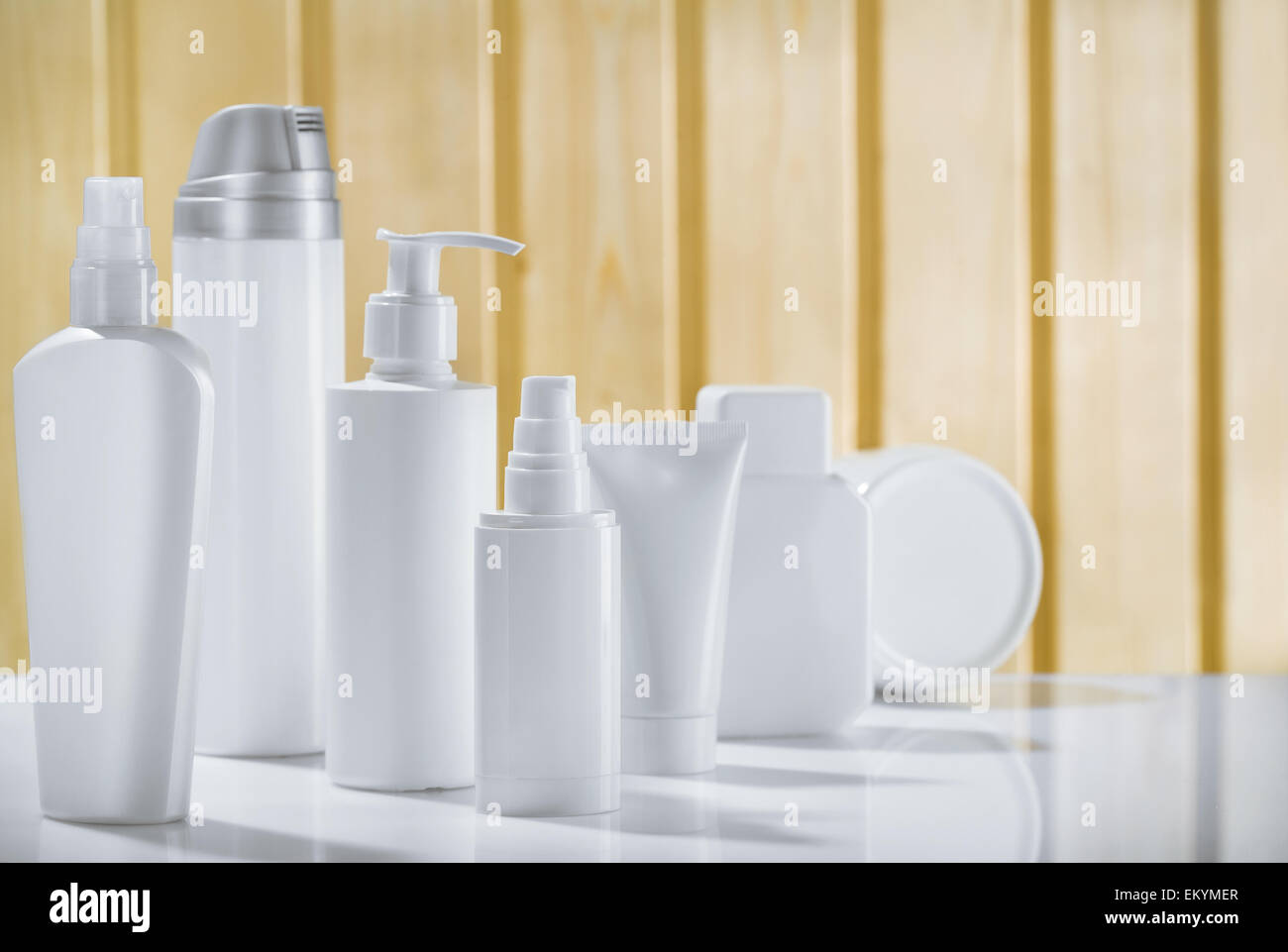 großen Hautpflege Zusammensetzung Stockfoto