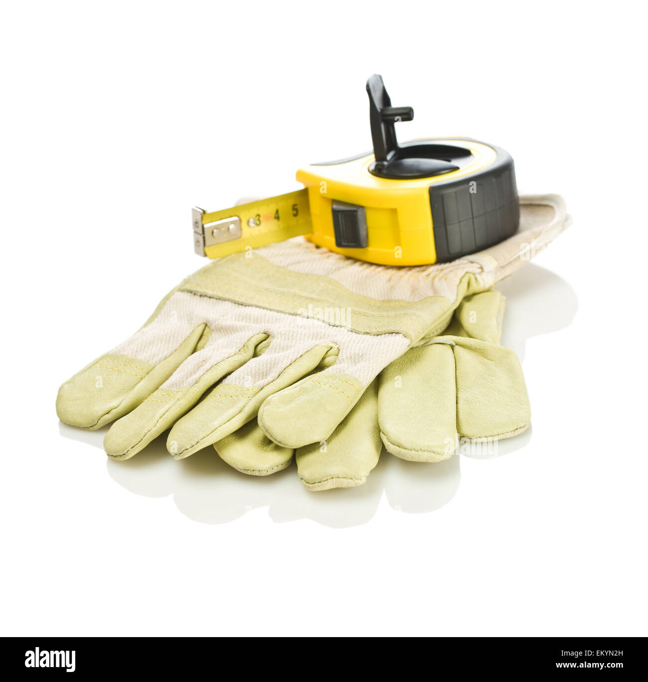 Hüfttaschen-Handschuhe Stockfoto