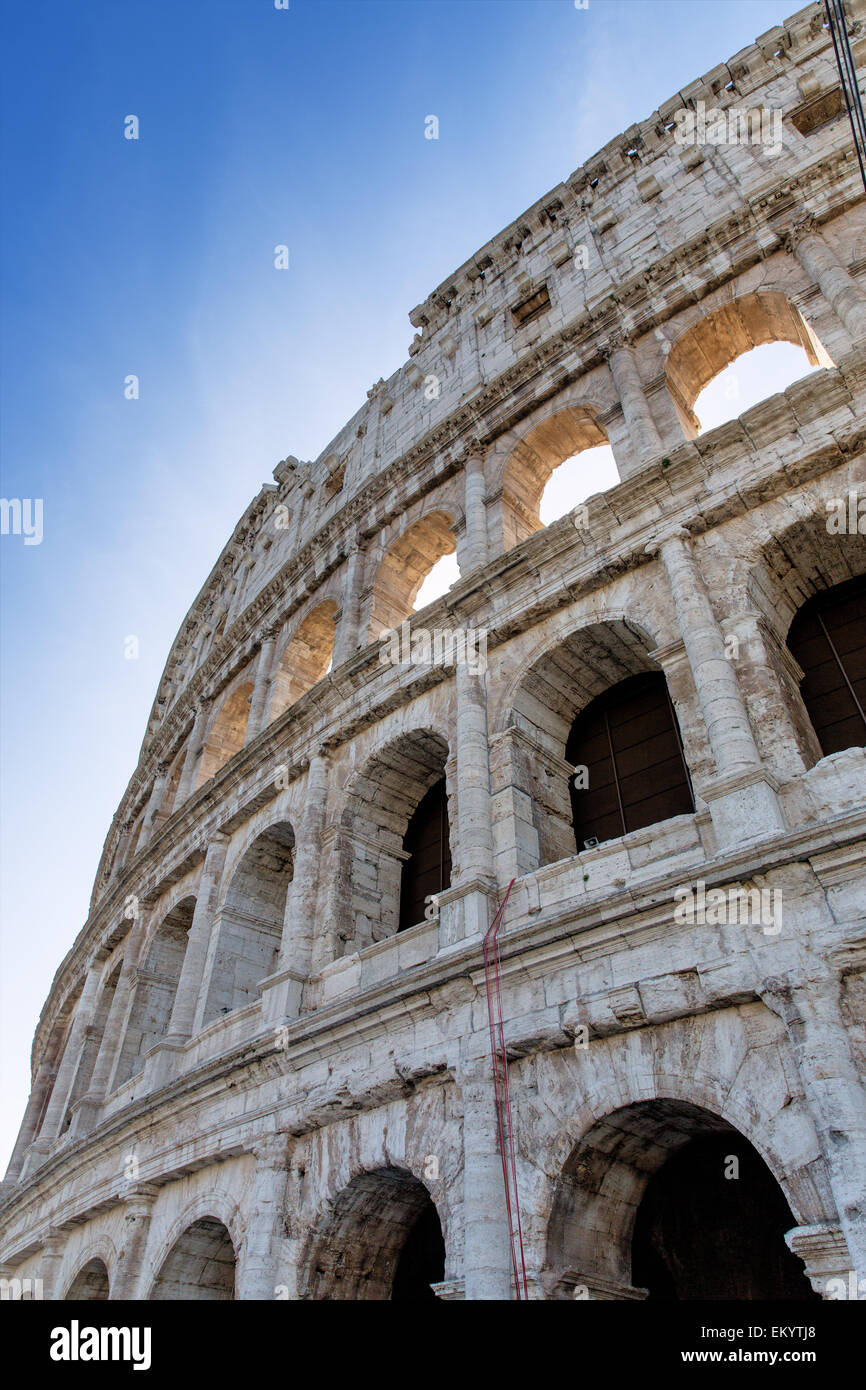 Das Kolosseum in Rom Stockfoto