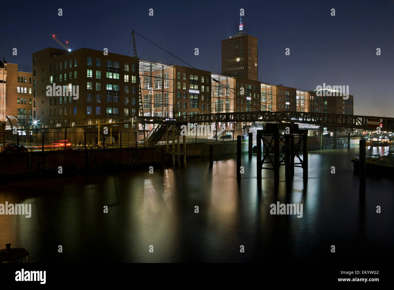 Hanseatic Trade Center, Hamburg, Deutschland Stockfoto