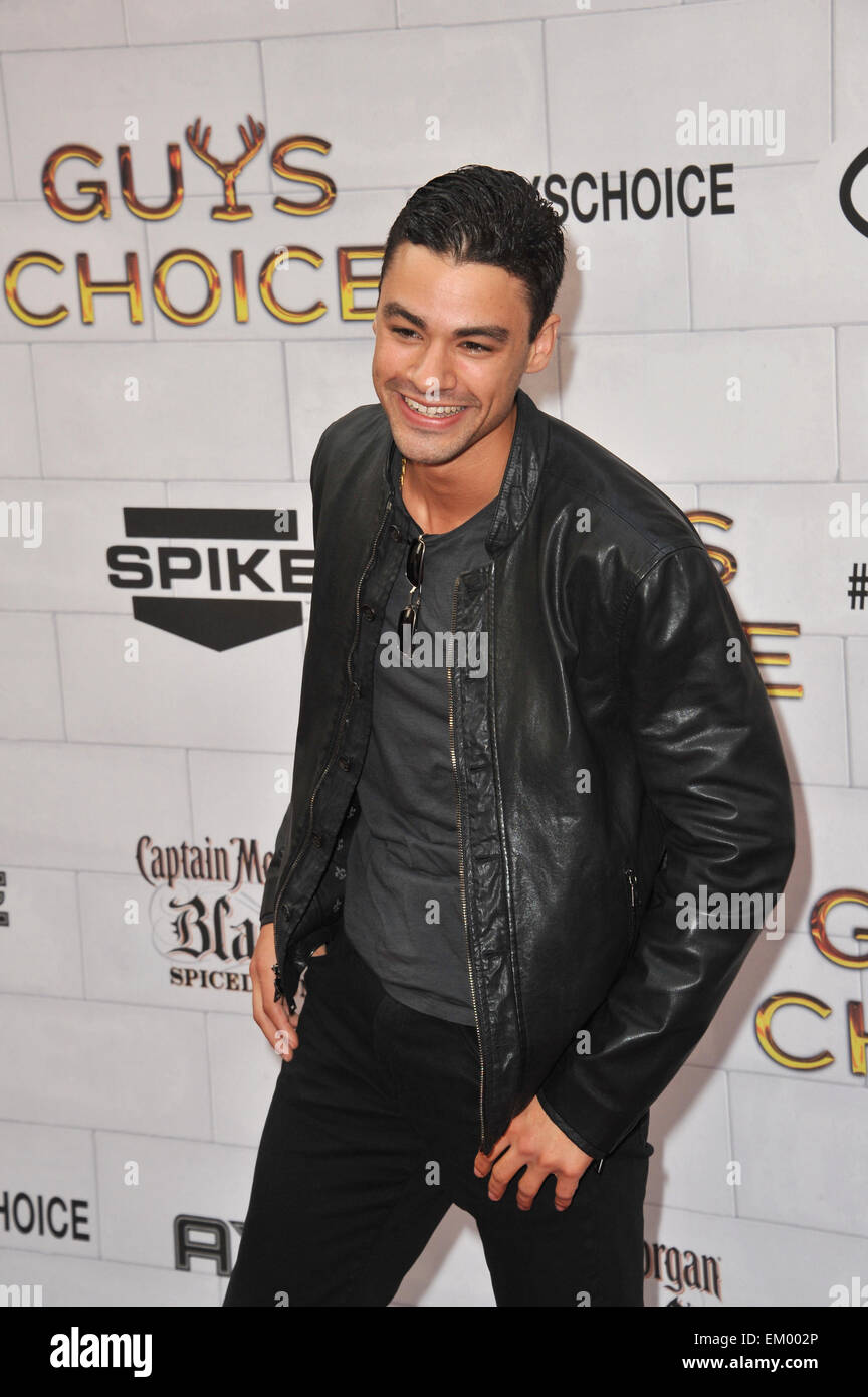 LOS ANGELES, CA - 3. Juni 2012: Christopher Van Damme (Sohn von Jean-Claude Van Damme) auf Spike TV 2012 Guys Choice Awards in den Sony Studios in Culver City, CA. Stockfoto