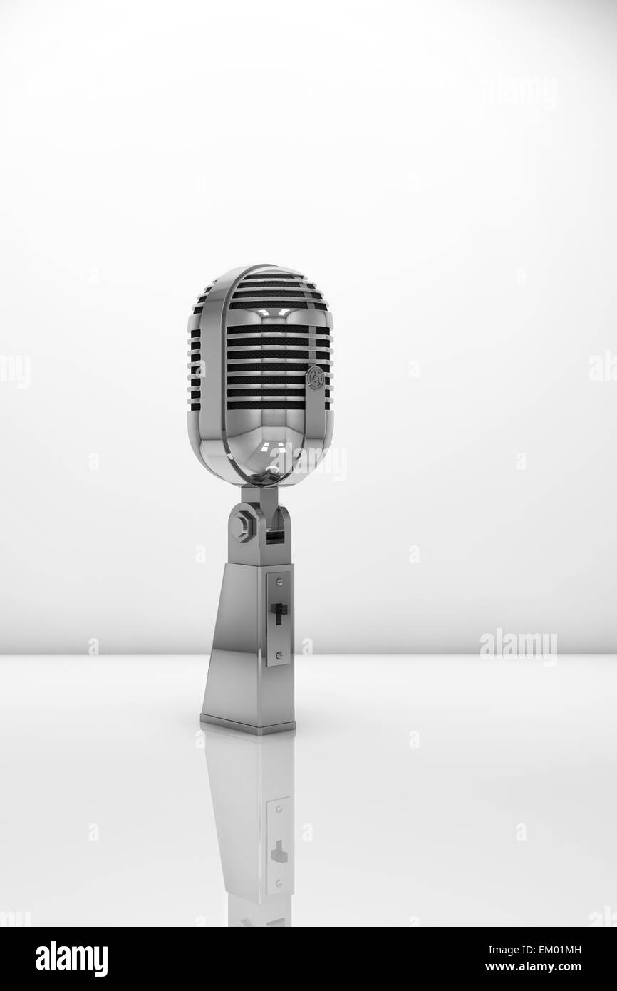 Mikrofon Stockfoto