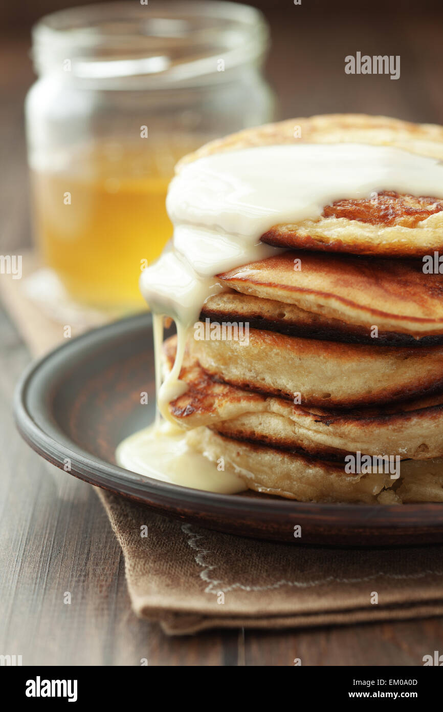 Pfannkuchen Stockfoto