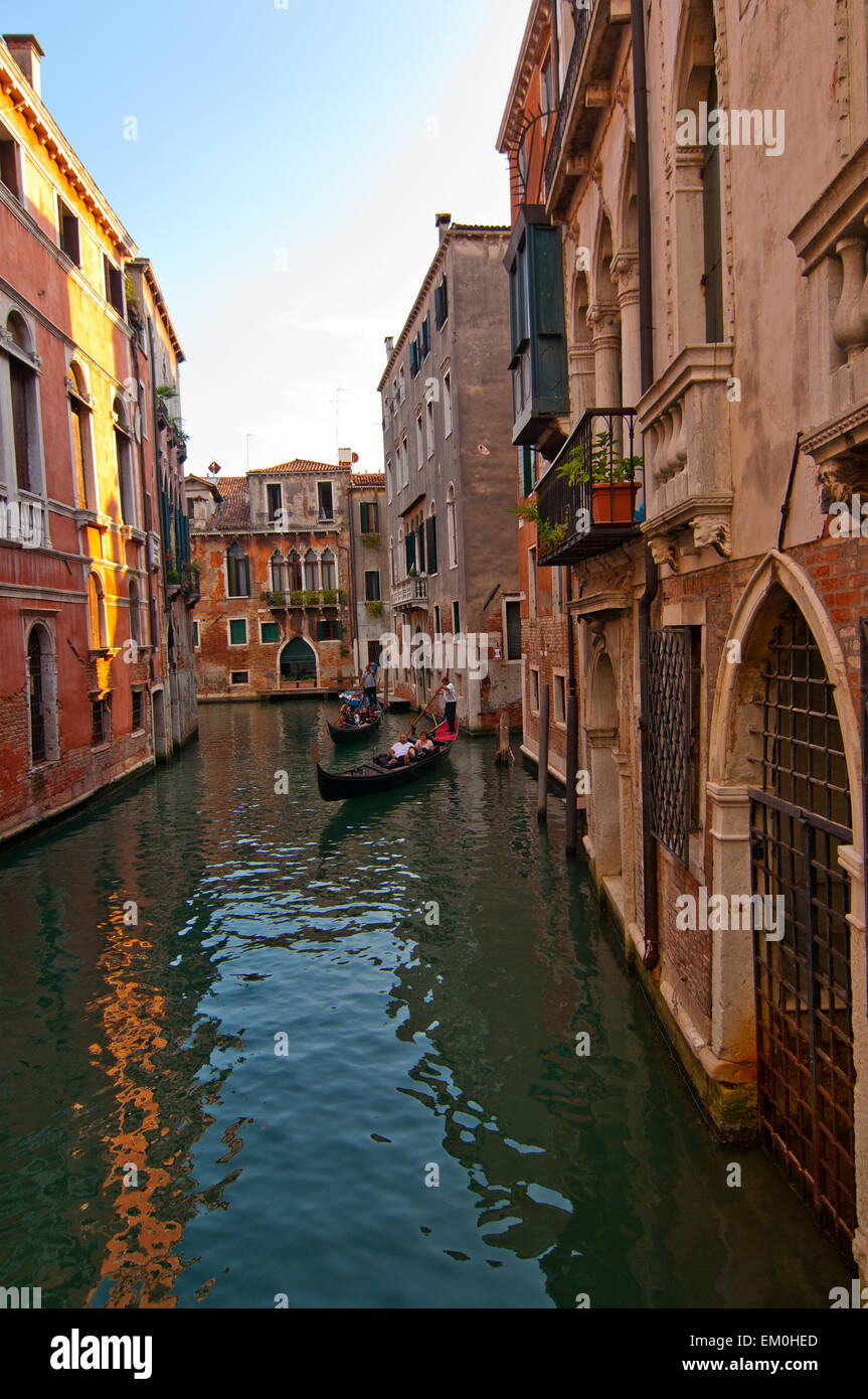 Venedig Italien ungewöhnliche Pittoresque Blick Stockfoto