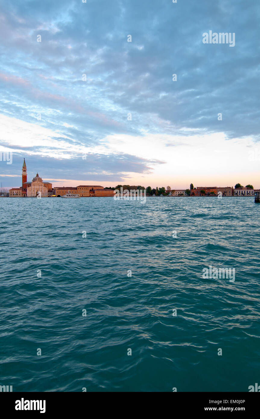 Venedig Italien Saint George Insel Stockfoto