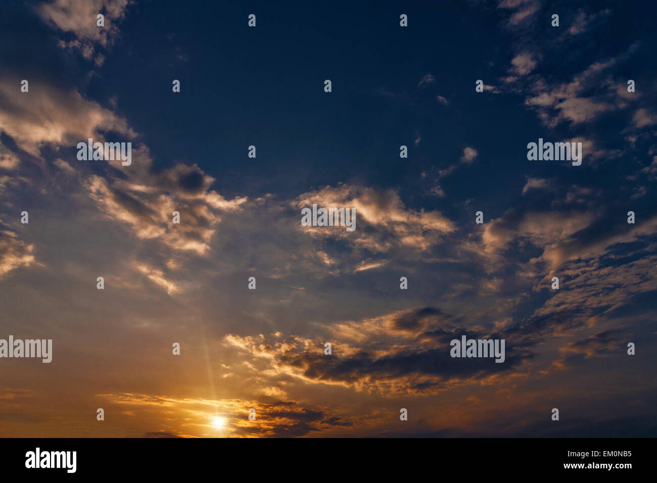 Ätherisch Himmel, ökologische abstrakt Stockfoto