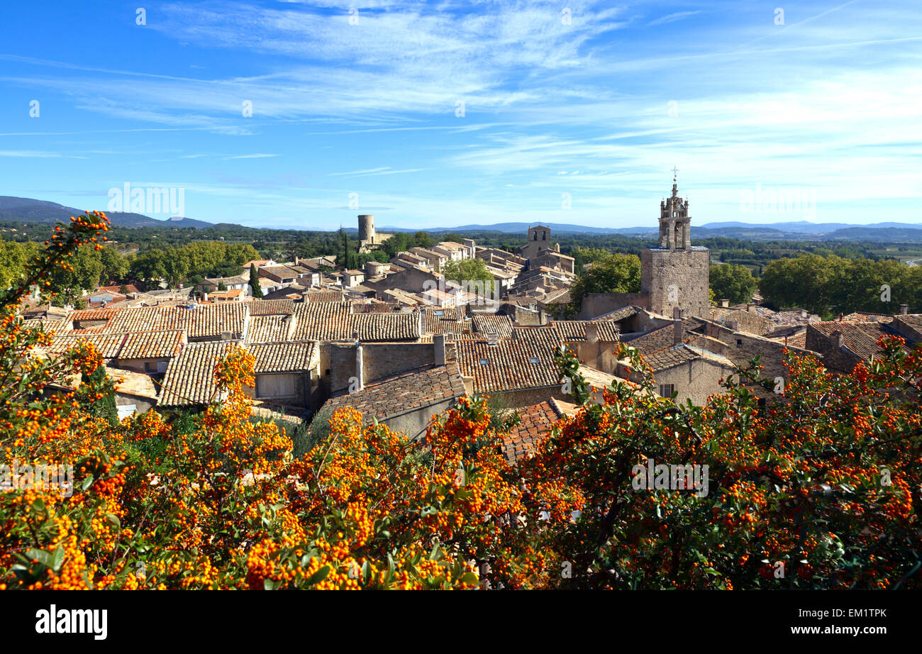 Cucuron, einem kleinen Dorf im Luberon, Provence, Frankreich. Stockfoto
