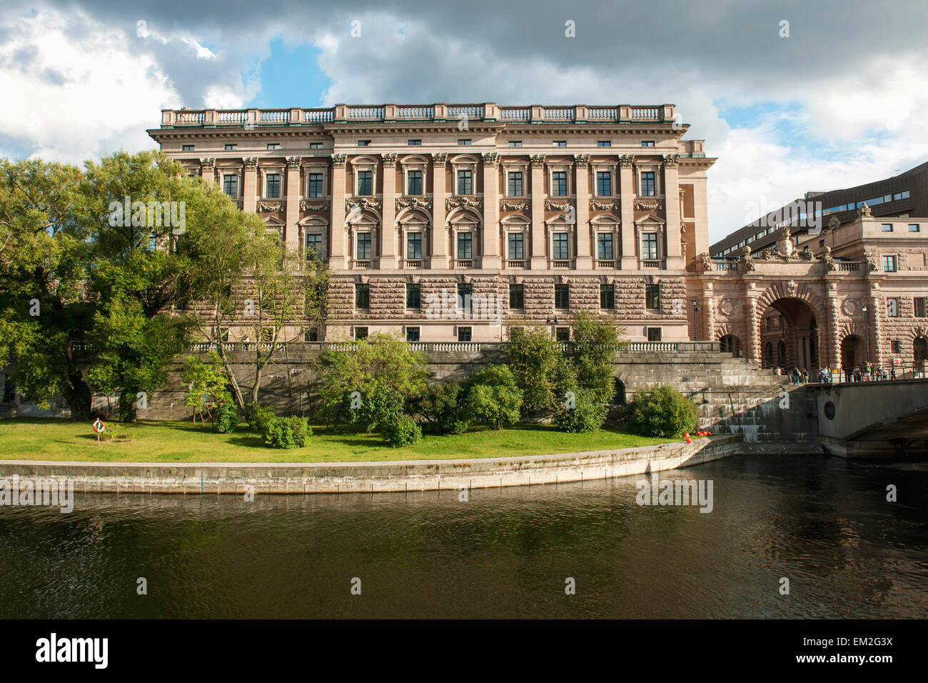 Schwedisches Haus des Adels; Stockholm-Schweden Stockfoto