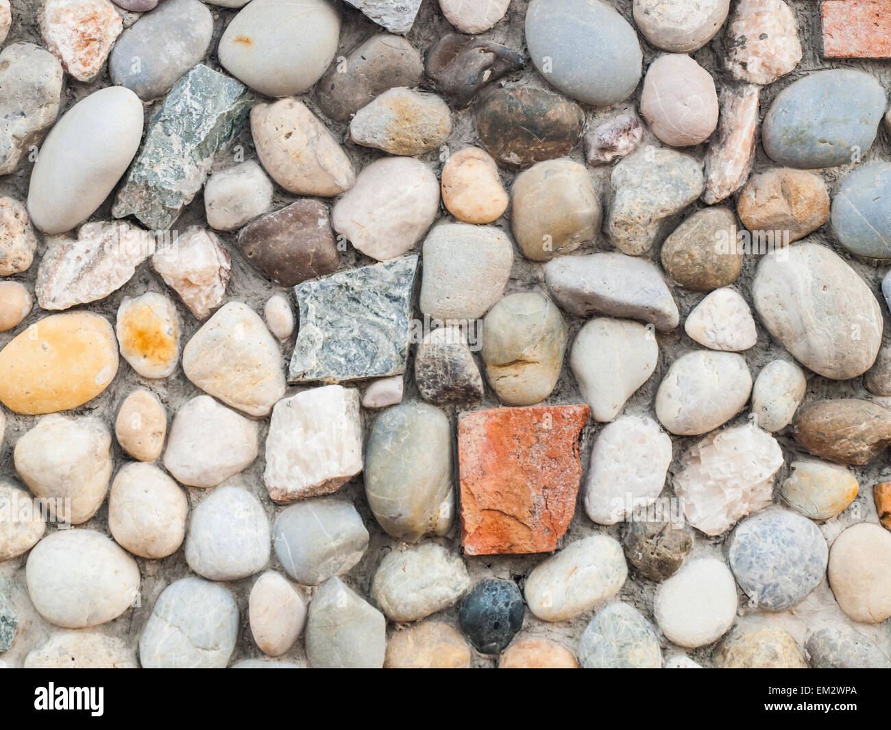 Steinmauer Textur Hintergrund Stockfoto
