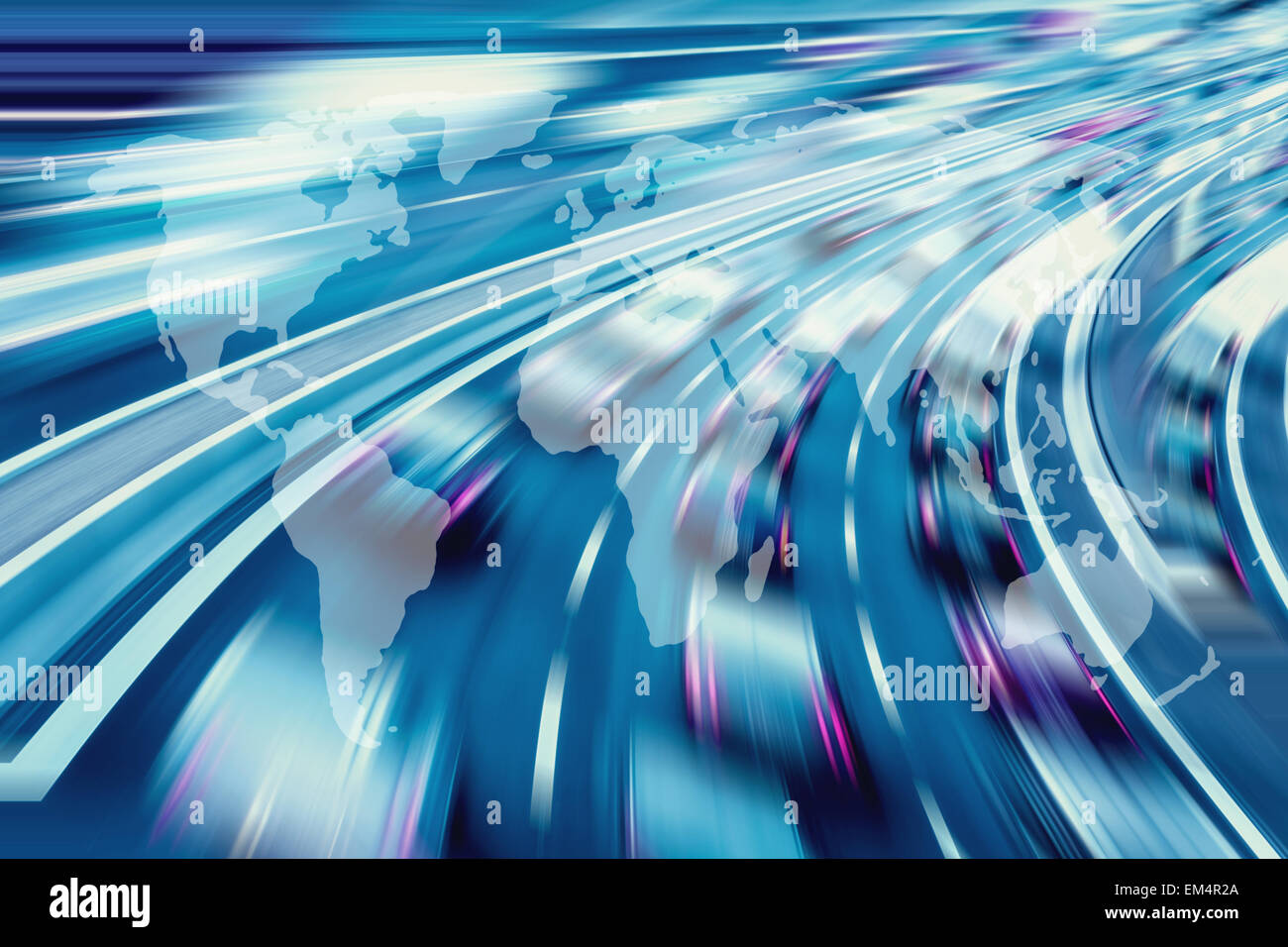 Globale Technologie Stockfoto