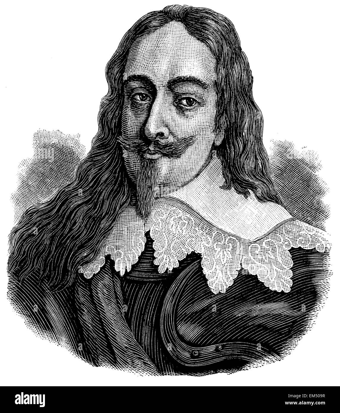 Charles i. von Großbritannien und Irland Stockfoto