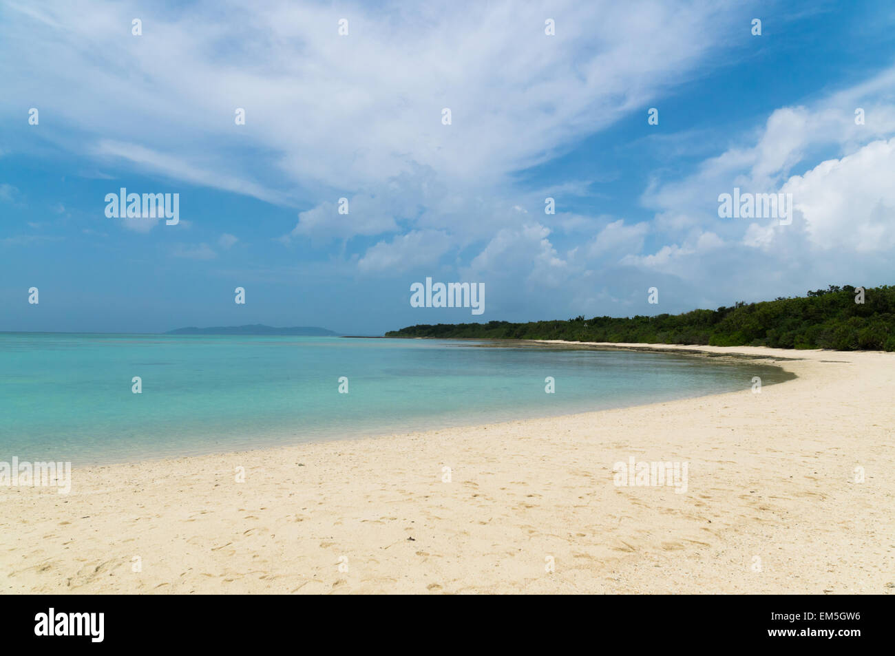 Kondoi Strand in Taketomi Insel Okinawa Japan Stockfoto