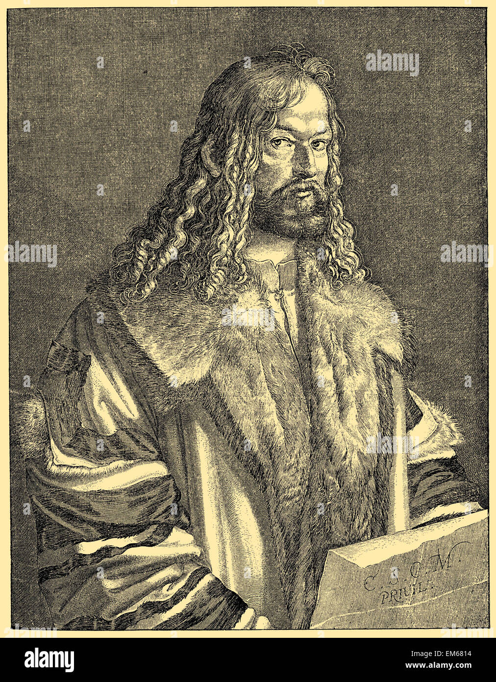 Albrecht Dürer (1471 – 1528), deutscher Maler, Grafiker und Theoretiker Stockfoto