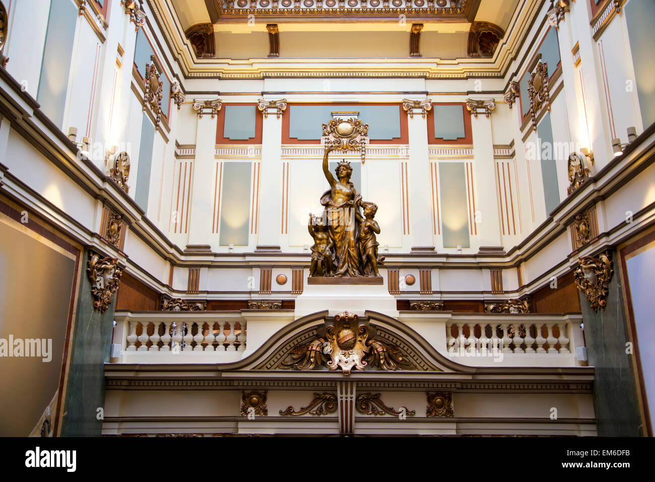 Der belgrader genossenschaftspalast Fotos und Bildmaterial in hoher