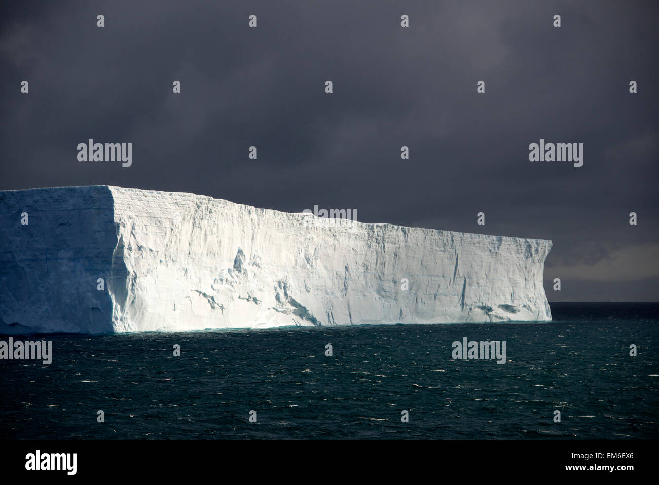 Eisberg-Süd-Atlantik Stockfoto