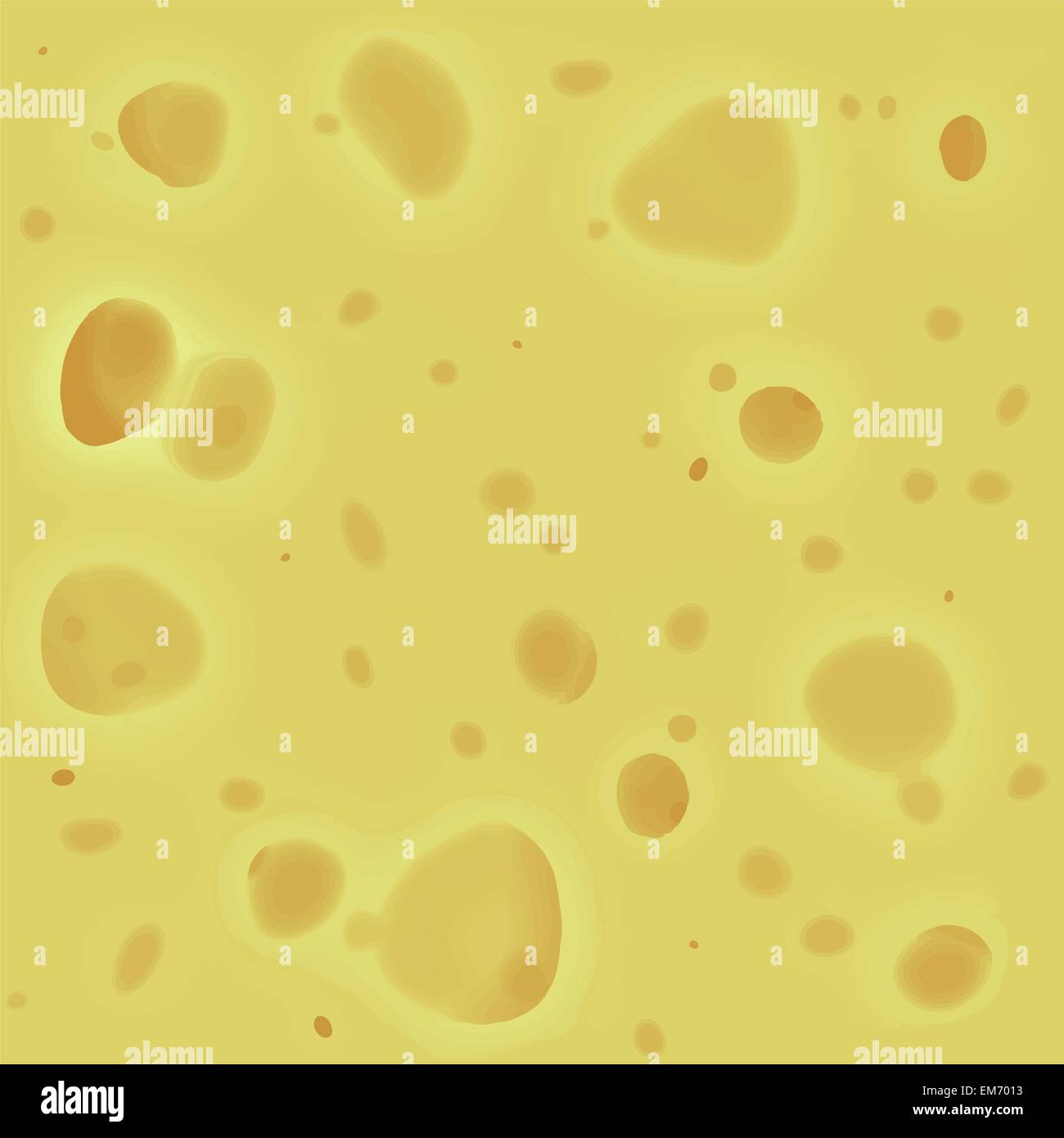 Vektor-Illustration von Käse nahtlose Muster Stock Vektor