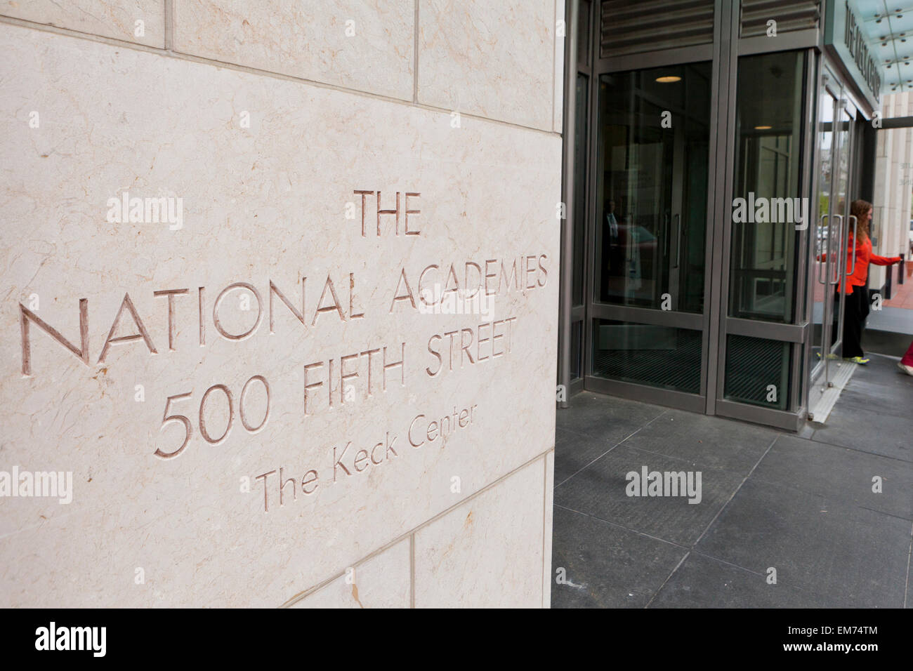 National Academy of Sciences, die Keck-Center - Washington, DC USA Stockfoto