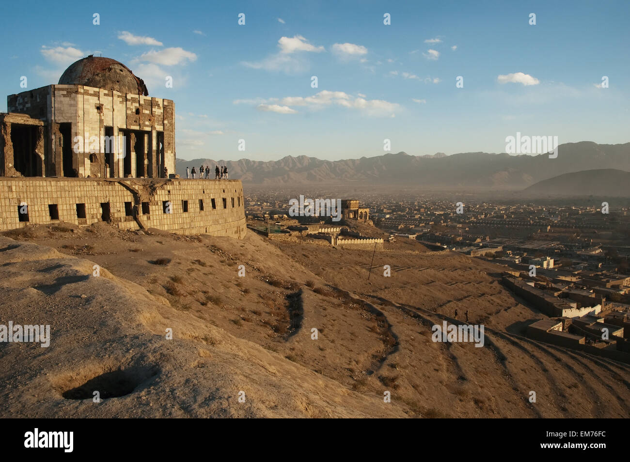 Mausoleum von König Mohammed Nadir Schah und Grab des Sultans Mohammed auf dem Tapa Maranjan Grat In Kabul, Afghanistan Stockfoto