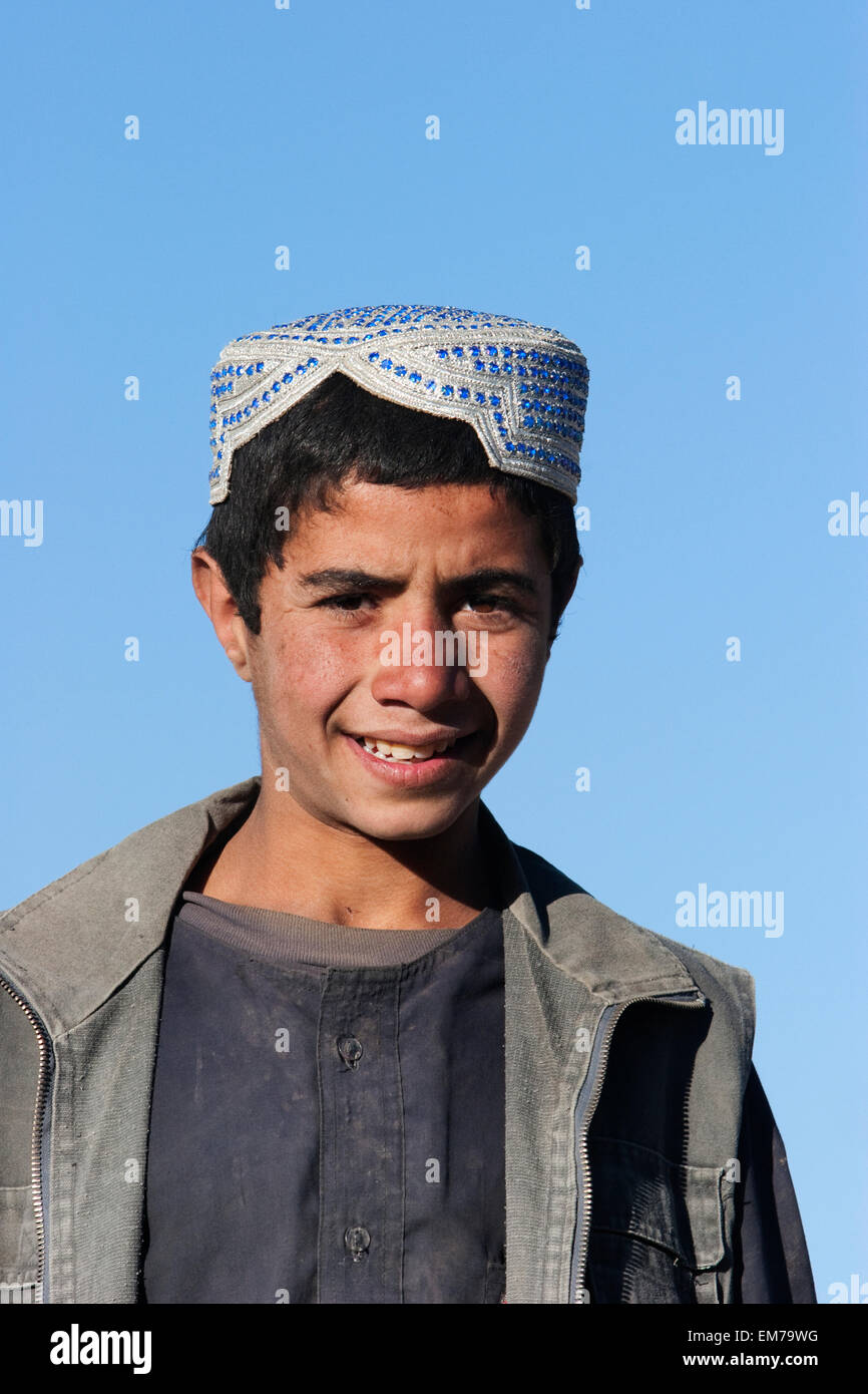 Afghanischer Mann In Tajekha, Provinz Vardak, Afghanistan Stockfoto