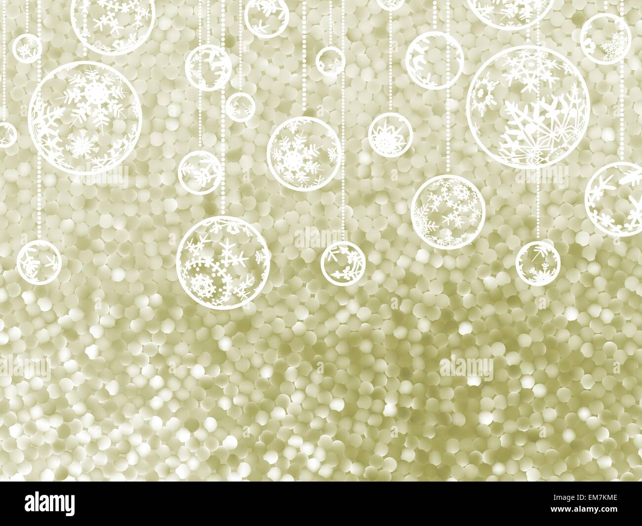 Elegante Weihnachten Hintergrund. EPS 8 Stock Vektor