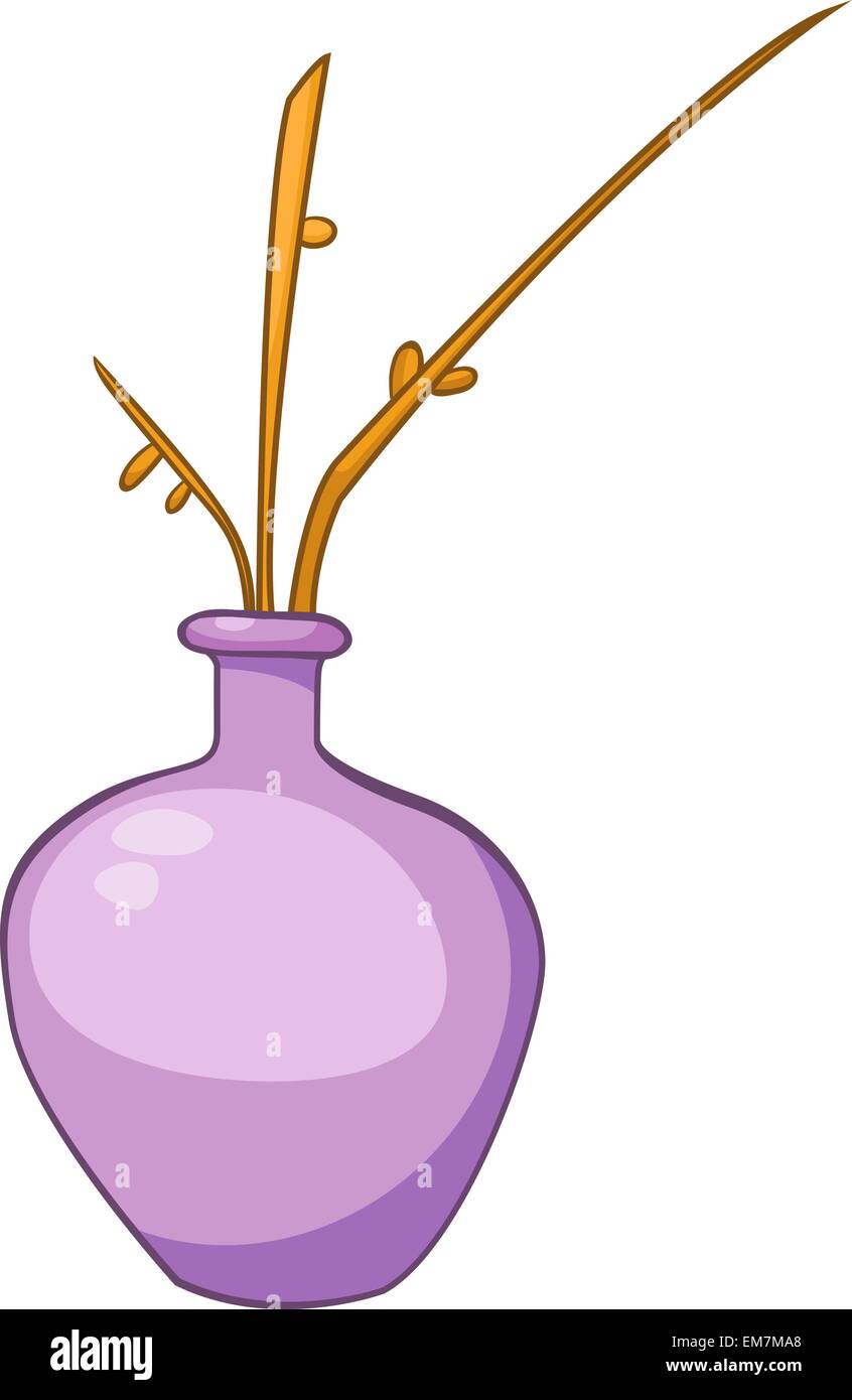 Cartoon-Home-Vase Stock Vektor