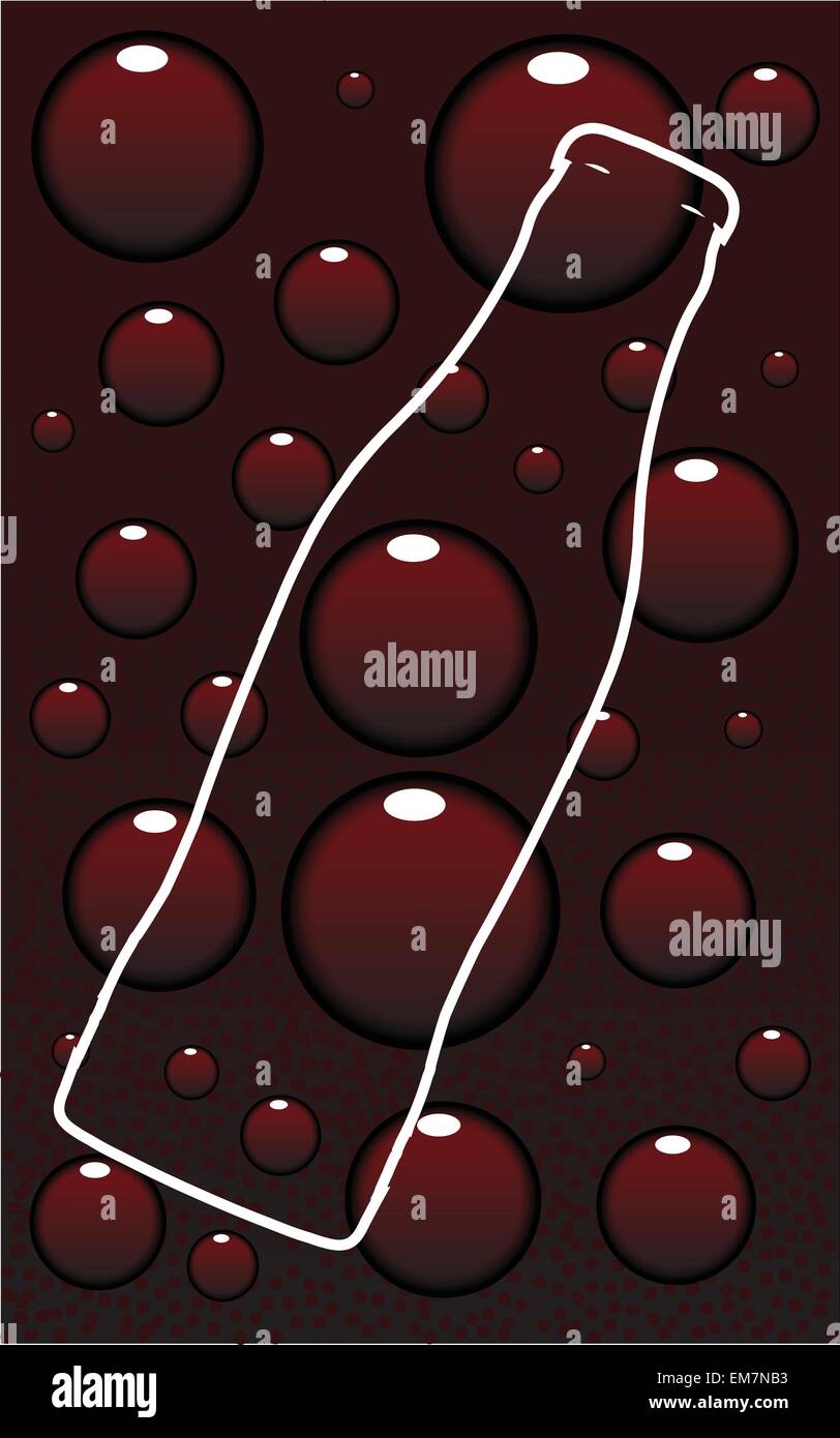 Kohlensäurehaltige Getränke Stock Vektor
