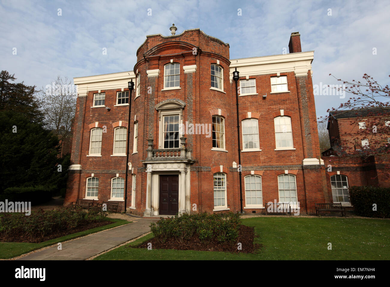 Serles Haus Winchester Royal Hampshire Regiment Museum und Gedenkstätte Garten Stockfoto
