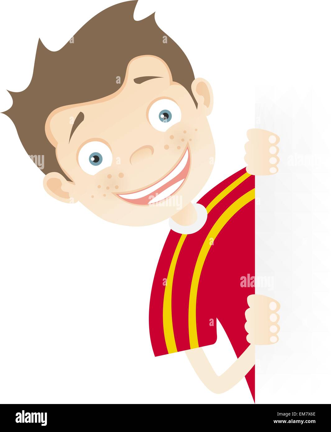 Süße Teenager Stock Vektor