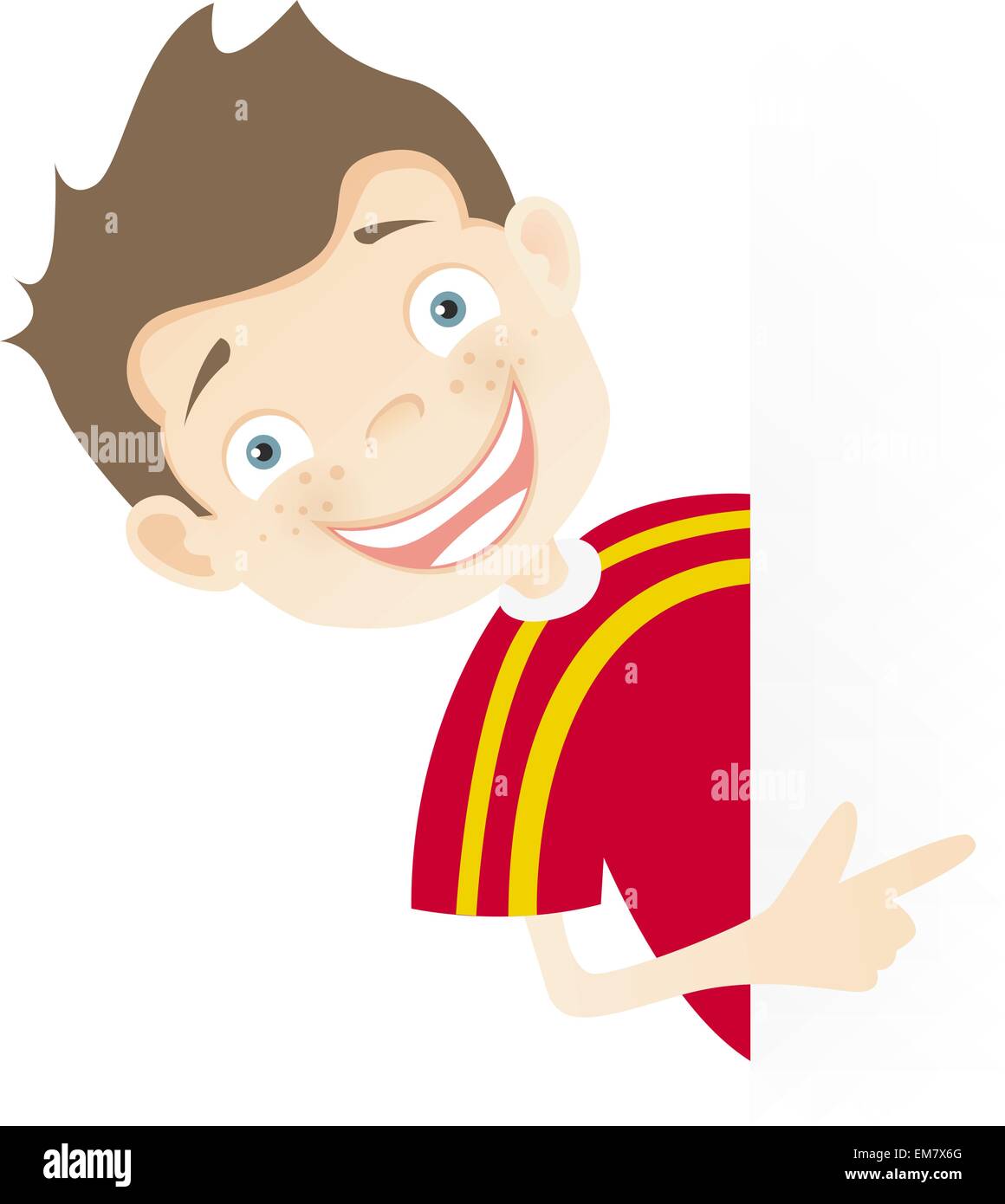 Süße Teenager Stock Vektor