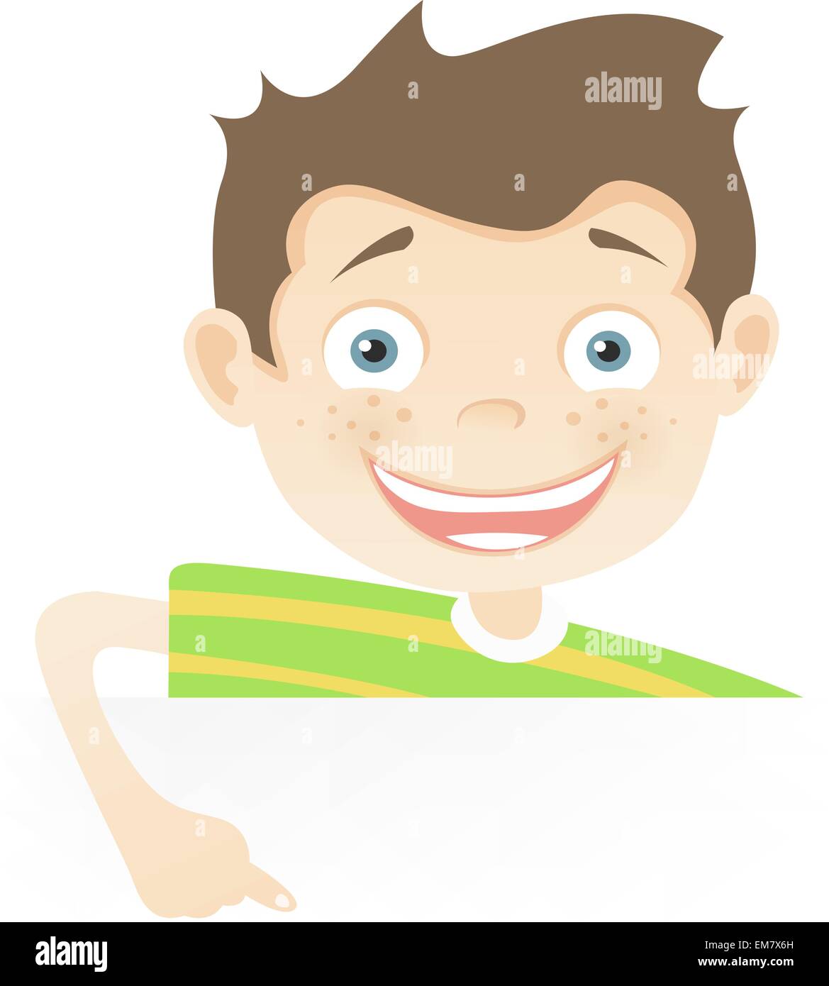 Süße Teenager Stock Vektor