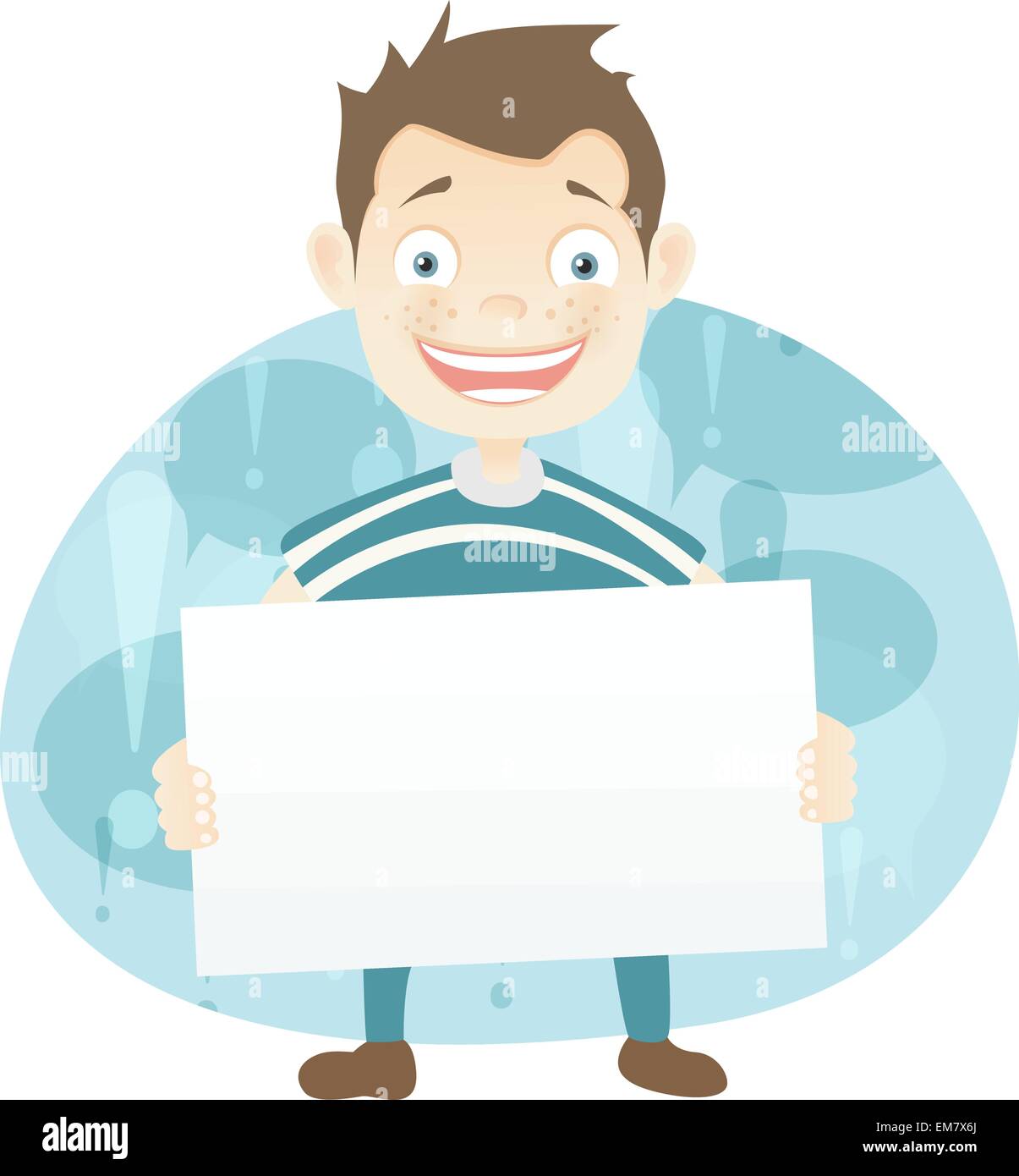 Süße Teenager Stock Vektor