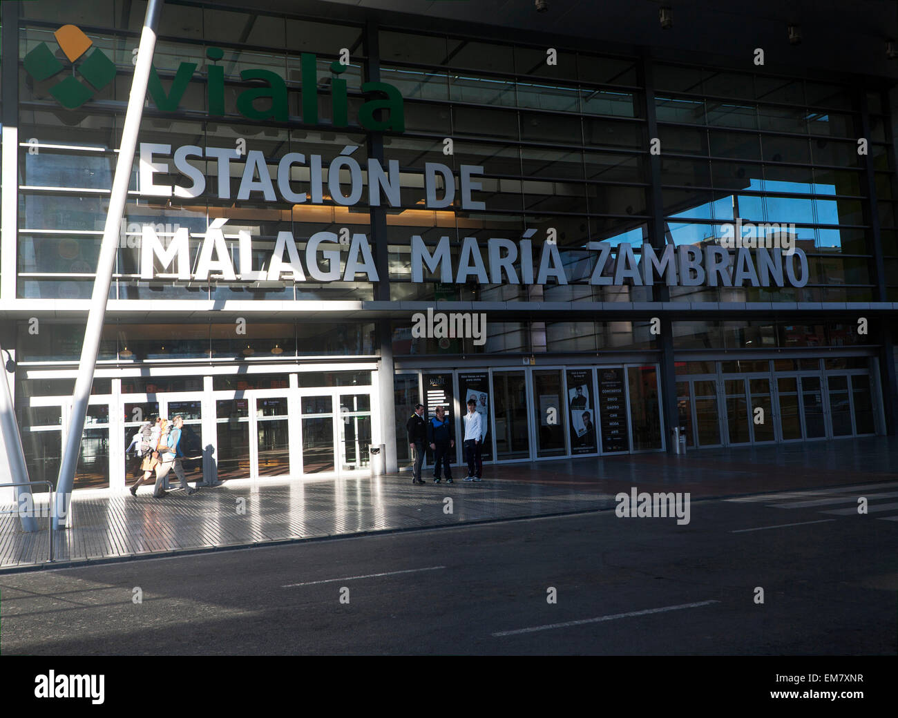 Bahnhof Maria Zambrano, Malaga, Spanien Stockfoto