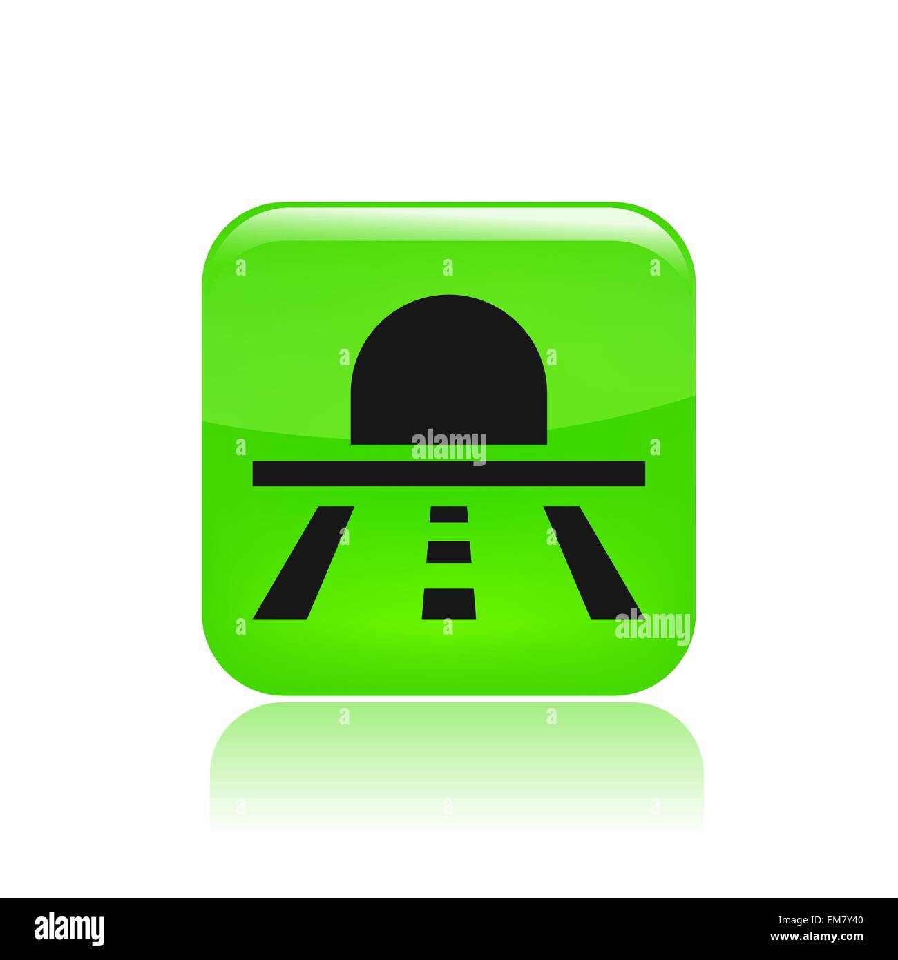 Vektor-Illustration von isolierten Galerie Symbol Stock Vektor