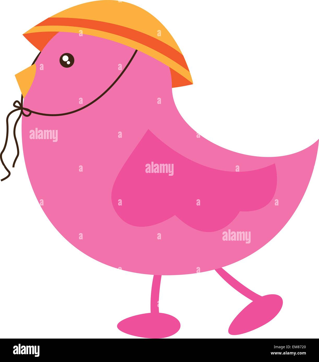niedlichen Vogel Stock Vektor