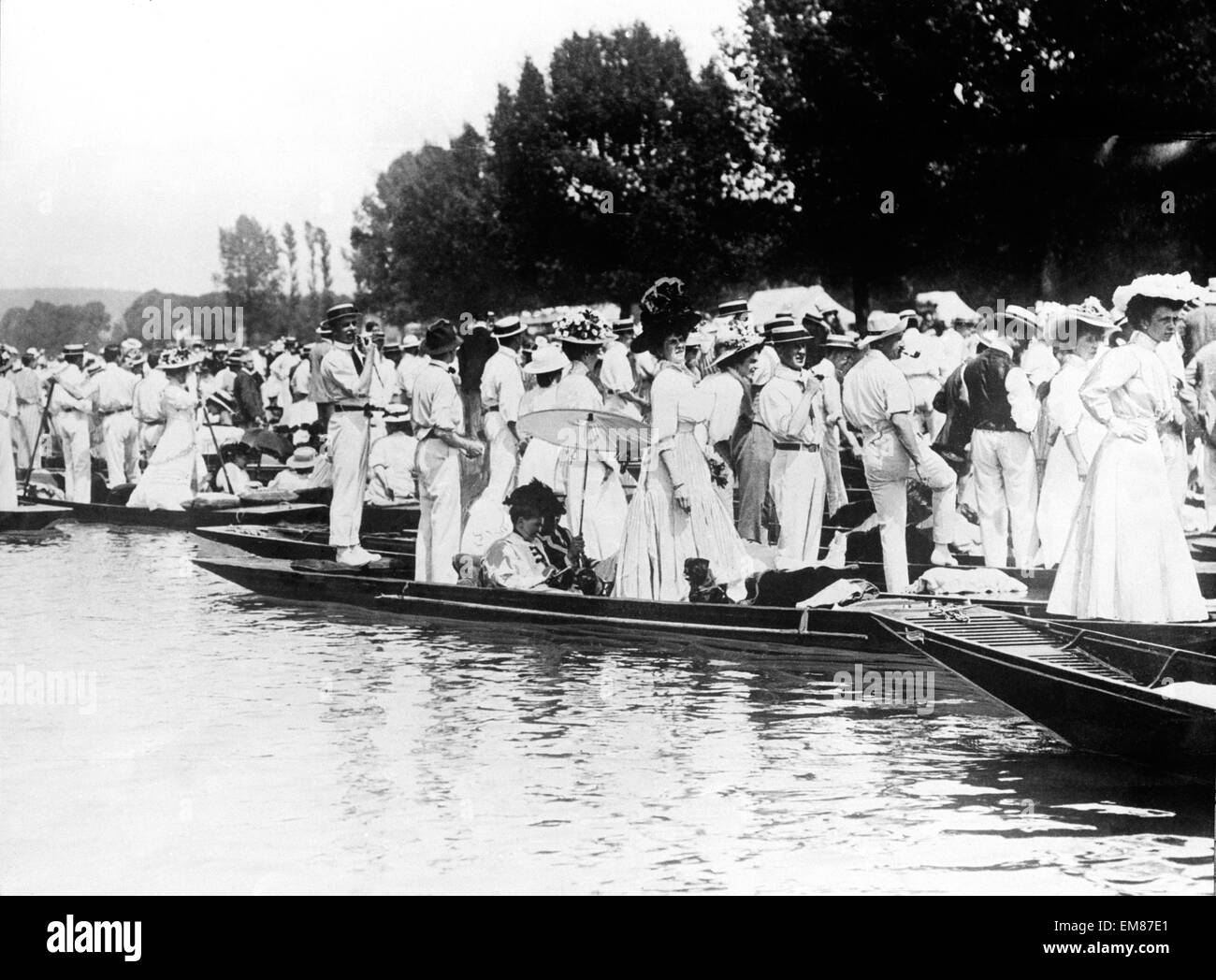 Henley Regatta. Juni 1911 Stockfoto