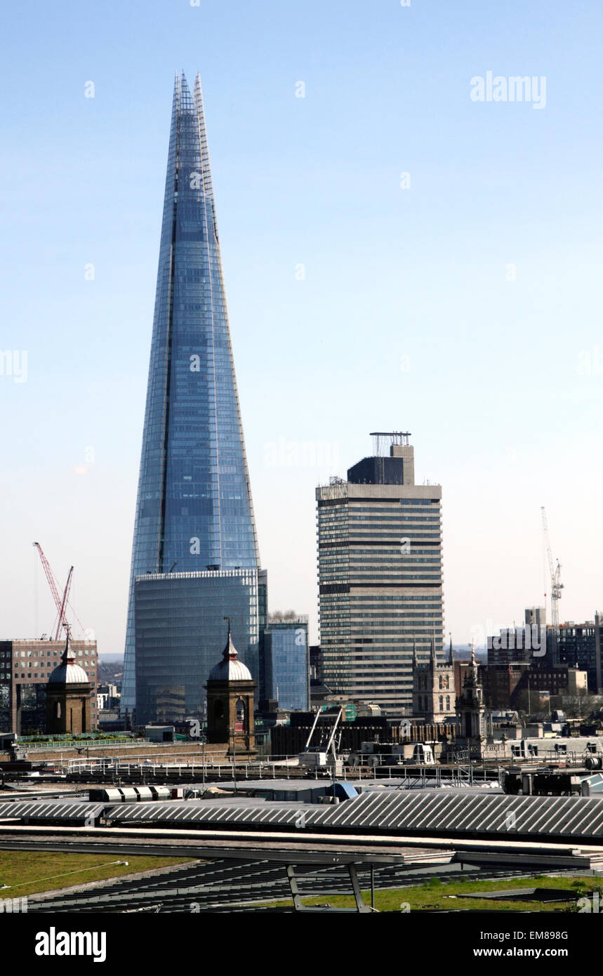 Der Shard London April 2015 Stockfoto
