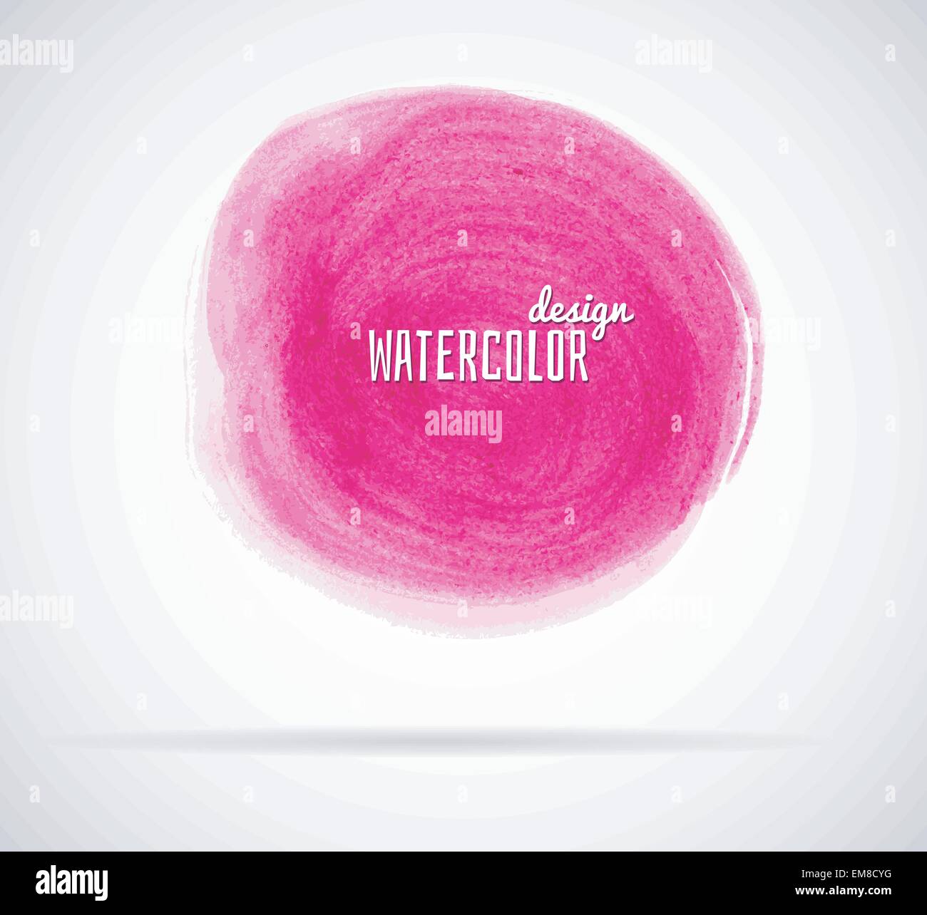 Aquarell design Stock Vektor