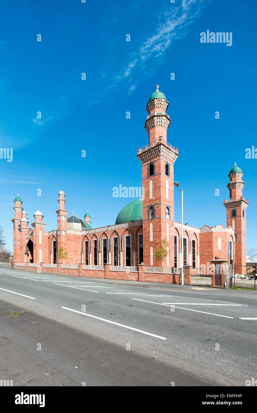 Neue Horton Park Moschee, Bradford UK Stockfoto