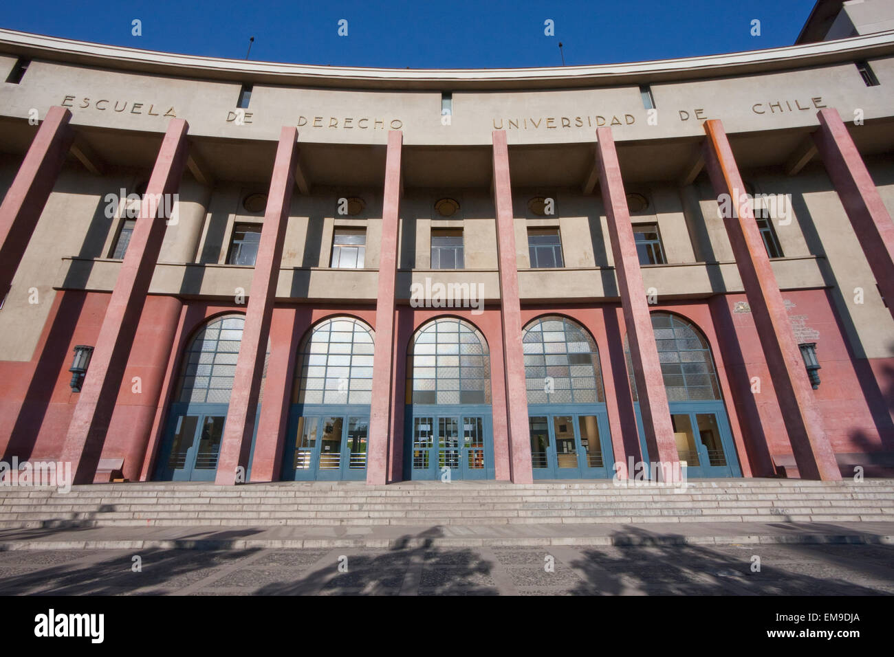 Juristische Fakultät der Universidad de Chile, Santiago, Metropolregion, Chile Stockfoto