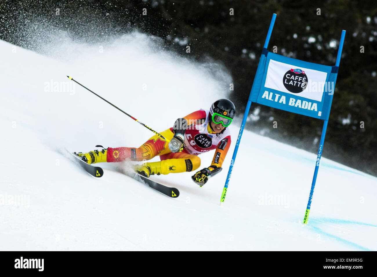Val Badia, Italien 21. Dezember 2014. Lesen Sie Erik (Can) im Wettbewerb mit der Audi Fis Alpine Ski World Cup Herren Riesenslalom Stockfoto