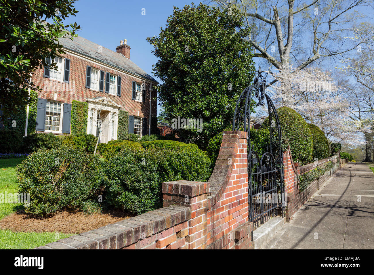 Schöne Residenz, zwischen den Flüssen Historic District, Rome, Georgia Stockfoto