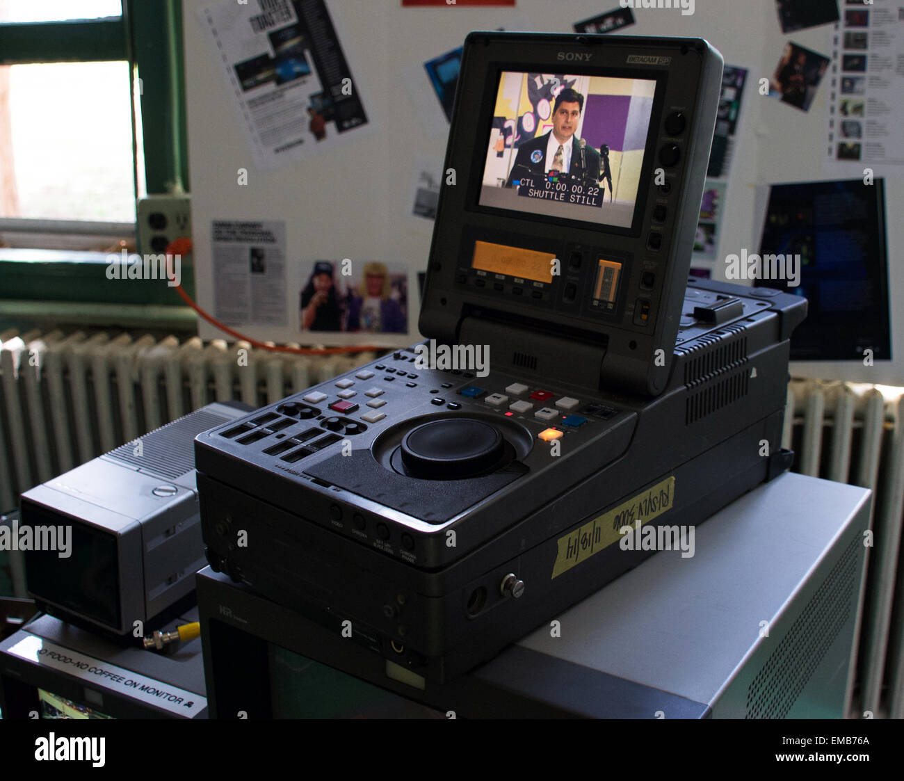 Foto aus dem Vintage Computer Festival Osten 10.0 im InfoAge Science Center in Belmar, NJ. Stockfoto