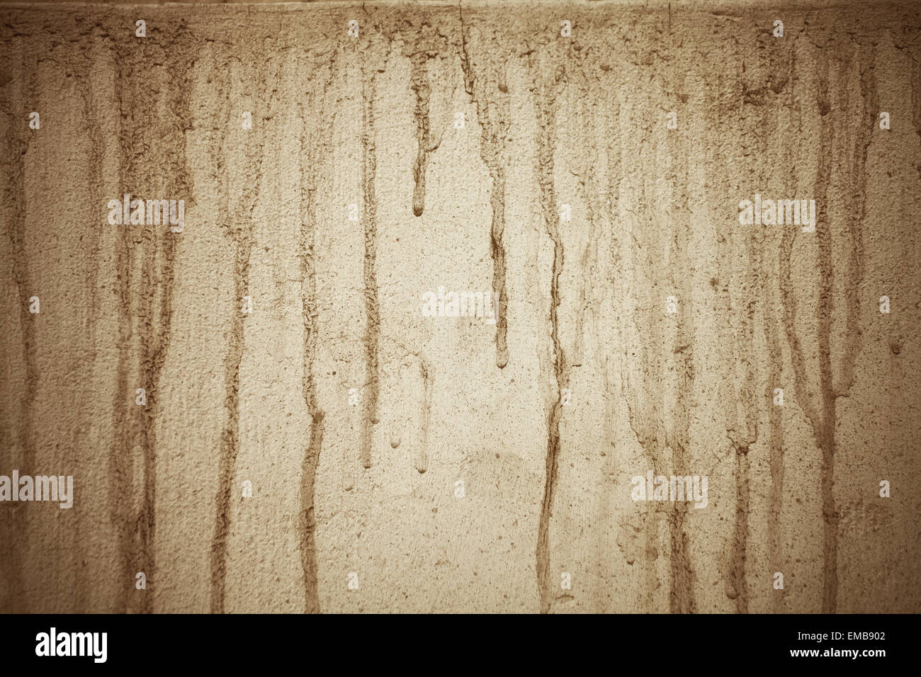 Textur des schmutzigen lackiertem Zement Wand Nahaufnahme Stockfoto
